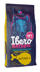 Ibero NATURAL dog ACTIVE plus 12 + 3 Kg