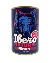 Ibero NATURAL dog konz. ADULT 400g hovězí