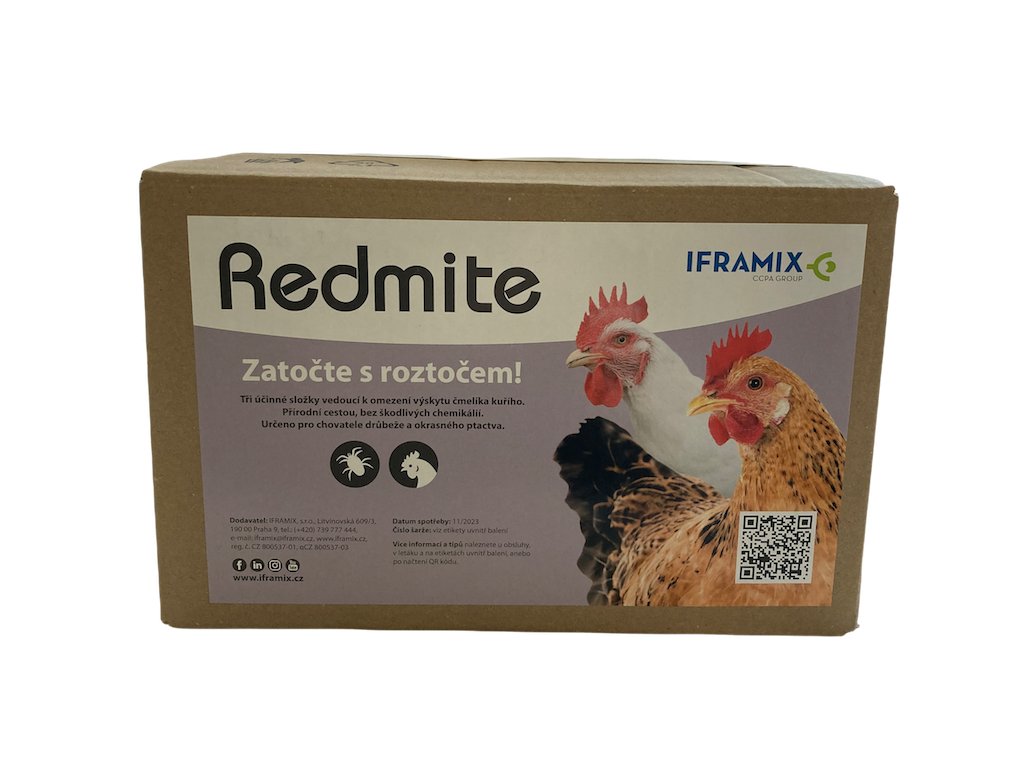 RedMite -balíček proti čmelíkům.